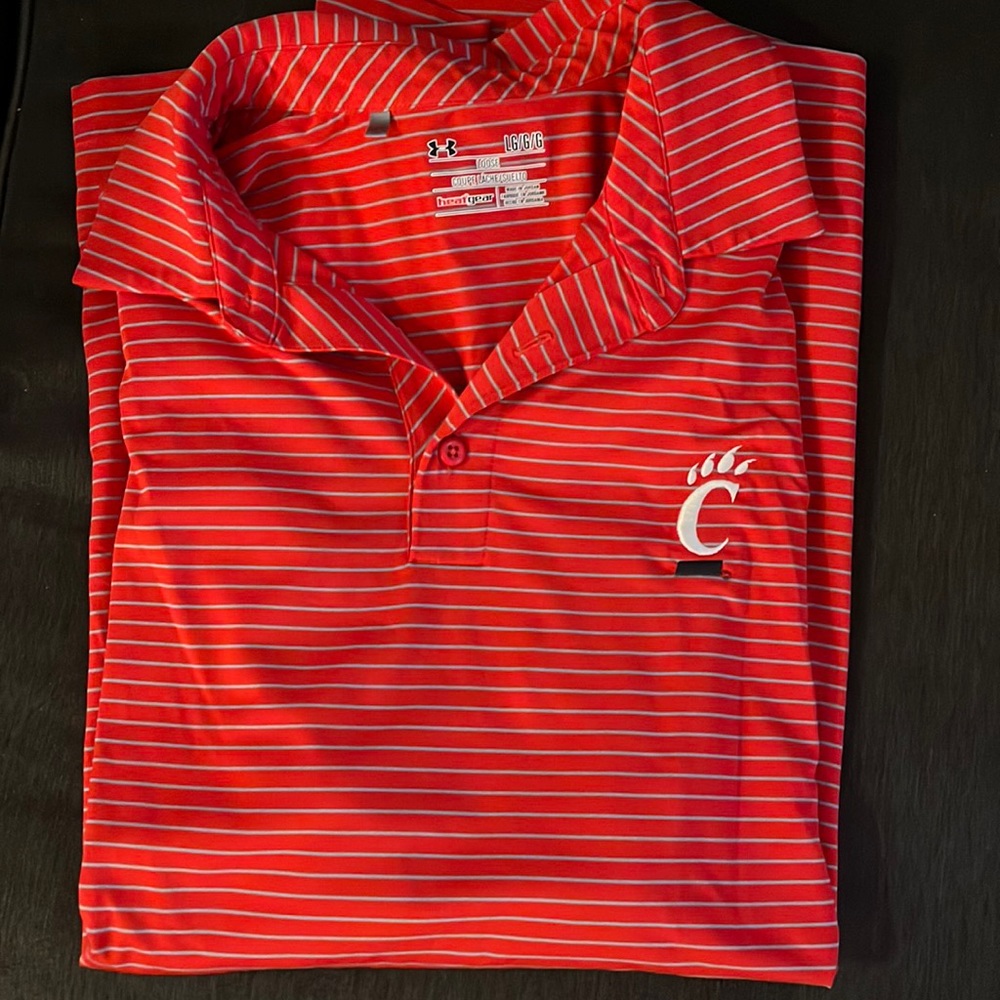 Large Cincinnati Bearcats Under Armour Polo